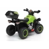 LEAN CARS Q Quad Elétrico GTS1188-A Verde Luzes LED Música Caixa de Arrumação