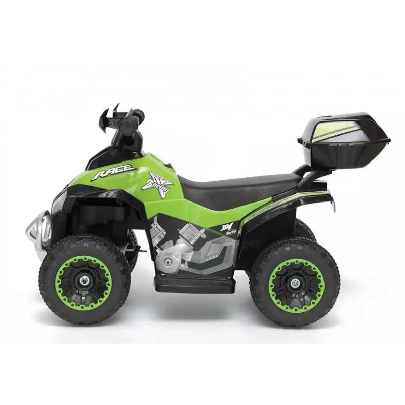 LEAN CARS Q Quad Elétrico GTS1188-A Verde Luzes LED Música Caixa de Arrumação