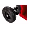 LEAN CARS Quad BDM0906 Veículo Elétrico para Crianças com Pneus de Ar, Luzes LED, MP3 - Vermelho