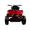 LEAN CARS Quad BDM0906 Veículo Elétrico para Crianças com Pneus de Ar, Luzes LED, MP3 - Vermelho