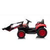LEAN CARS Trator recarregável com balde BW-X002A vermelho