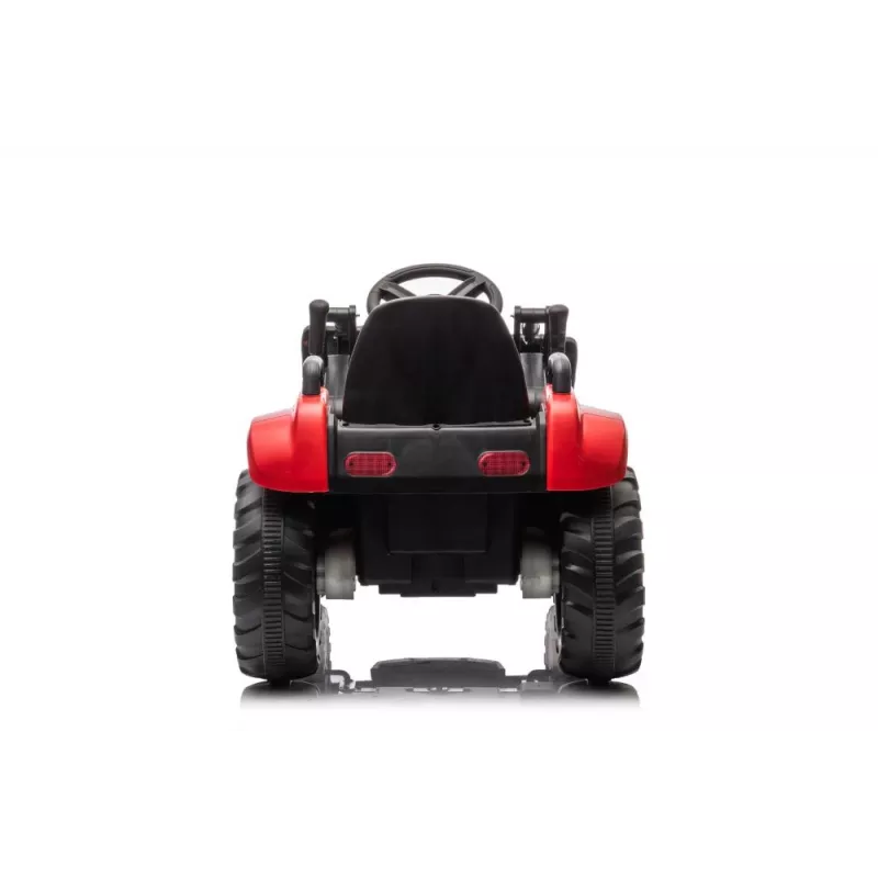 LEAN CARS Trator recarregável com balde BW-X002A vermelho