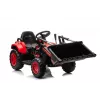 LEAN CARS Trator recarregável com balde BW-X002A vermelho