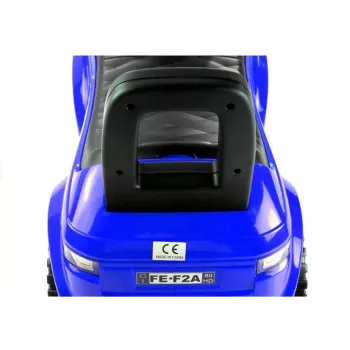 LEAN CARS Carrinho de empurrar para crianças 613W azul som luz