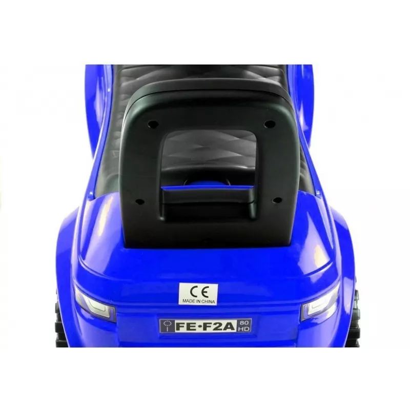 LEAN CARS Carrinho de empurrar para crianças 613W azul som luz