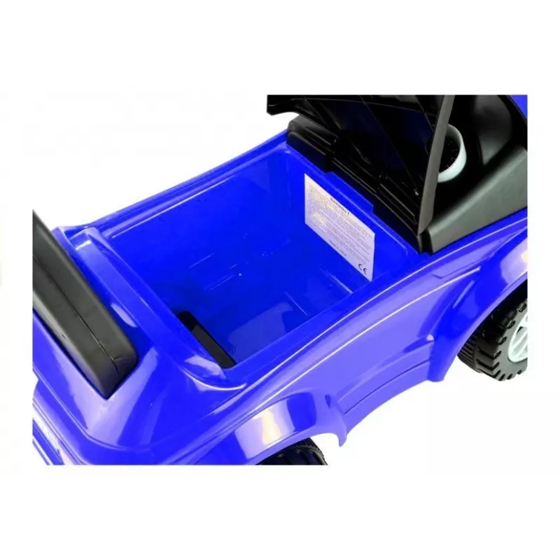 LEAN CARS Carrinho de empurrar para crianças 613W azul som luz
