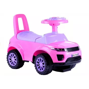 LEAN CARS Veículo de passeio para crianças 613W rosa com som e luz