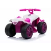 LEAN CARS TR1805 Quad Elétrico para Montar Branco-Rosa