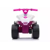LEAN CARS TR1805 Quad Elétrico para Montar Branco-Rosa