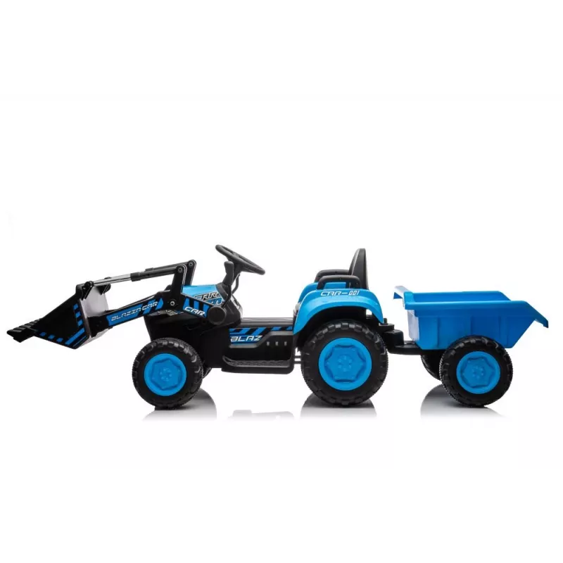 LEAN CARS Trator com pá BW-X002A azul