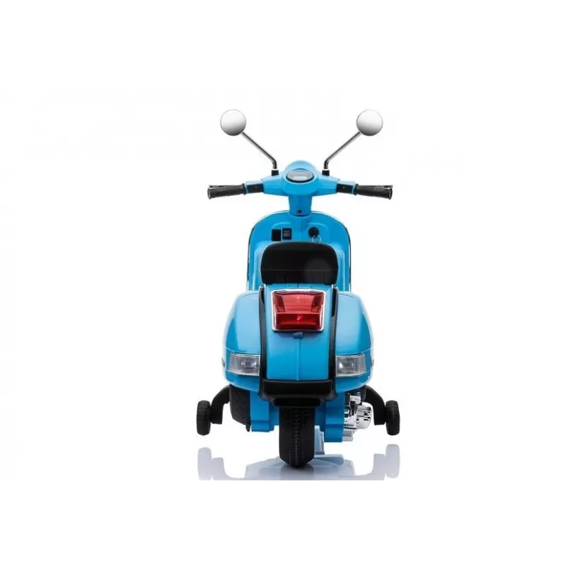 LEAN CARS Vespa Scooter Mota elétrica para criança - Azul