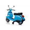 LEAN CARS Vespa Scooter Mota elétrica para criança - Azul