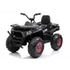 LEAN CARS XMX607 Quad Elétrico para Crianças com Luzes LED e MP3 - Preto