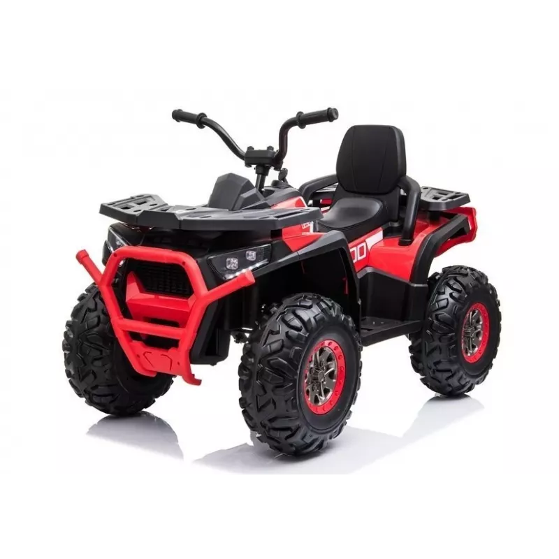 LEAN CARS XMX607 Quad Elétrico para Crianças - Vermelho