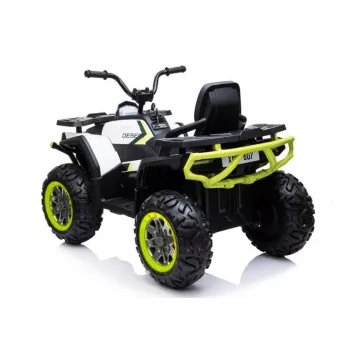 LEAN CARS XMX607 Quad Elétrico para Crianças - Branco