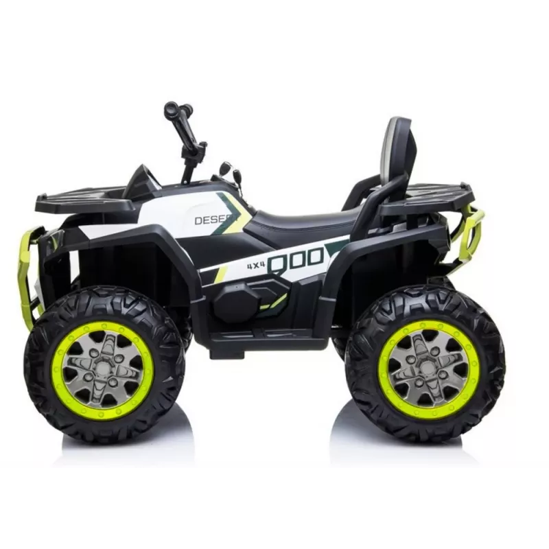 LEAN CARS XMX607 Quad Elétrico para Crianças - Branco