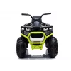 LEAN CARS XMX607 Quad Elétrico para Crianças - Branco