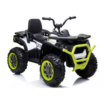LEAN CARS XMX607 Quad Elétrico para Crianças - Branco