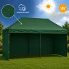 Tenda de jardim LEAN Express para catering pavilhão comercial verde 3x6 m