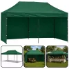 Tenda de jardim LEAN Express para catering pavilhão comercial verde 3x6 m