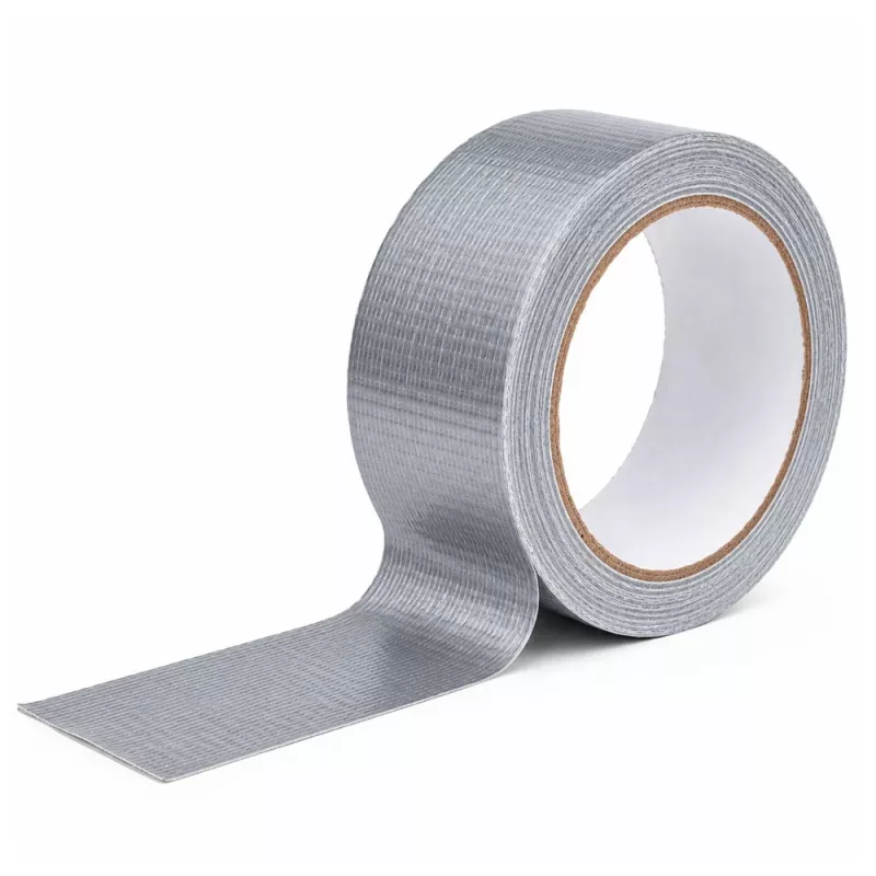 LEAN Cinzento Fita de Reparação Reforçada Forte Prateada 48mm x 15m