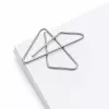 Clipes metálicos em forma de borboleta LEAN para documentos de escritório, 32 mm, 50 unidades