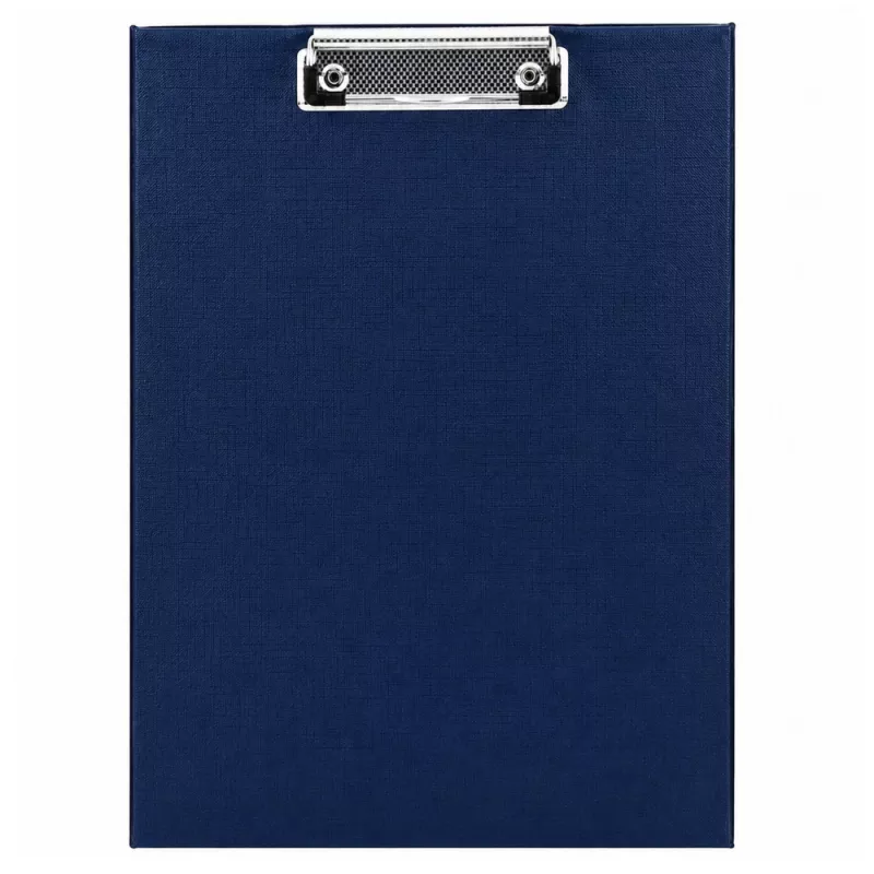 LEAN Prancheta metálica com mola A4 azul - Prancheta robusta em liga de alumínio com mola plana, alça de suspensão retrátil, suporta até 100 folhas, resistente à ferrugem, para escritório, indústria, armazém, medicina, educação