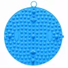 Tapete de massagem de pés por acupressão redondo LEAN com nódulos, azul, 33 cm