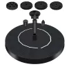 Fonte de jardim solar LEAN para lagos, 4 bicos, 180 L/h