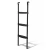 LEAN SPORT BEST escada de trampolim 97 cm – 2 degraus, antiderrapante, aço, universal, preto