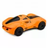 LEAN TOYS Carro RC Drift 1:16 2,4 GHz 4WD com Efeito de Fumo, Luzes LED e Som, Laranja