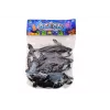 LEAN TOYS 17521 Conjunto de 6 figuras de animais marinhos - Orca, tubarão, baleia, golfinho, tartaruga e jamanta - multicolor