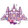 LEAN TOYS 25282 Conjunto de Blocos Magnéticos Vitral com Marcadores Rosa, 126 Peças, Brinquedo Criativo de Arte