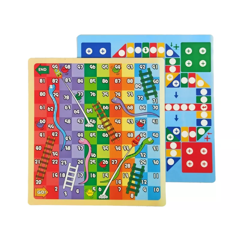LEAN TOYS Quadro magnético e de giz 3 em 1, mesa azul para jogos