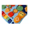 LEAN TOYS 7589 andador interativo com painel de mesa, andador 2 em 1 para bebé com luzes, sons e painel de aprendizagem