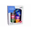 LEAN TOYS Conjunto de Baldes Coloridos com Animais - uma Pirâmide