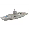 LEAN TOYS Porta-aviões com jatos 5 unid. som e luz