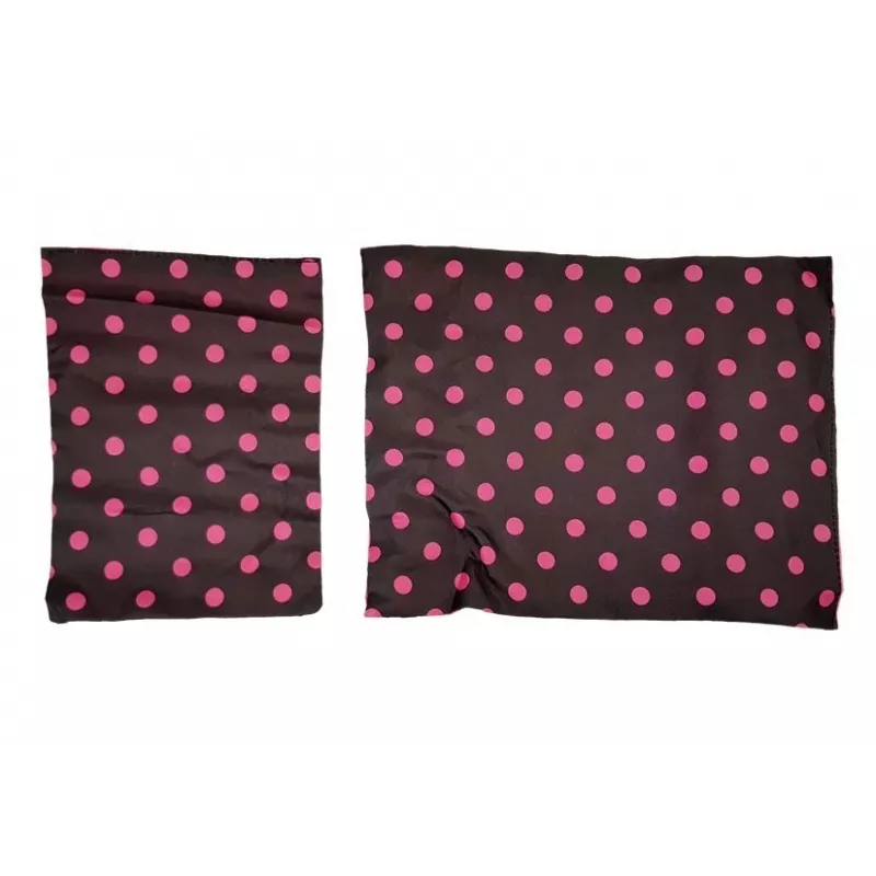 LEAN TOYS Alice Black com Cama Rosa para Bonecas