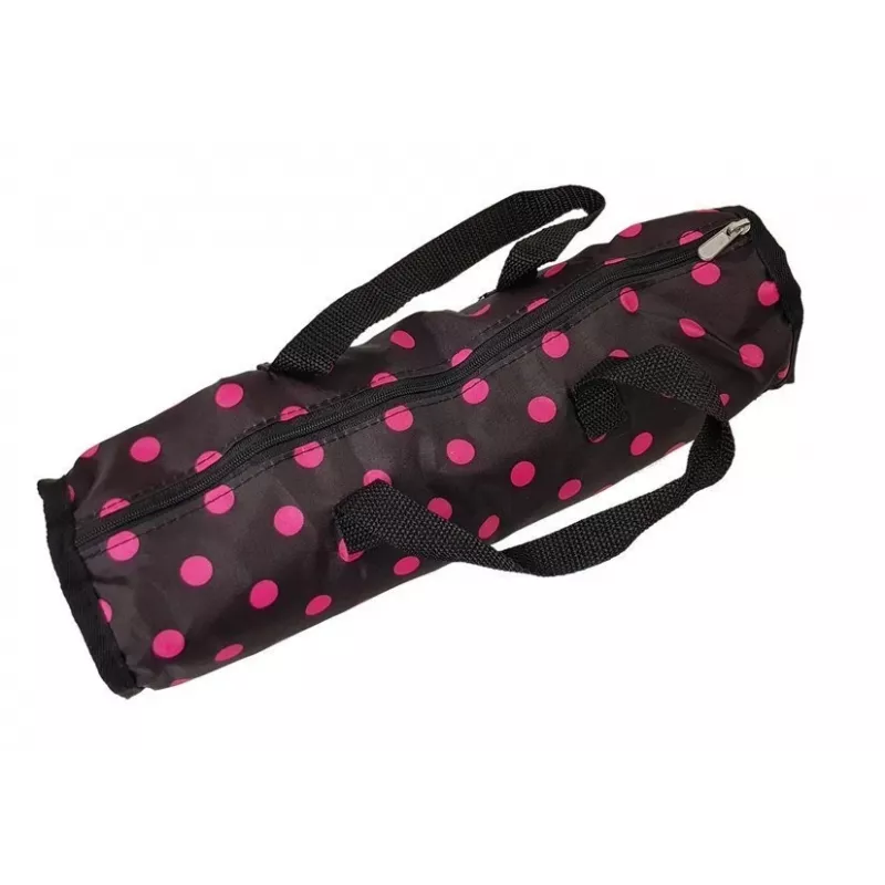 LEAN TOYS Alice Black com Cama Rosa para Bonecas