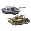 Carro de combate de alumínio com propulsão por fricção LEAN TOYS, várias cores