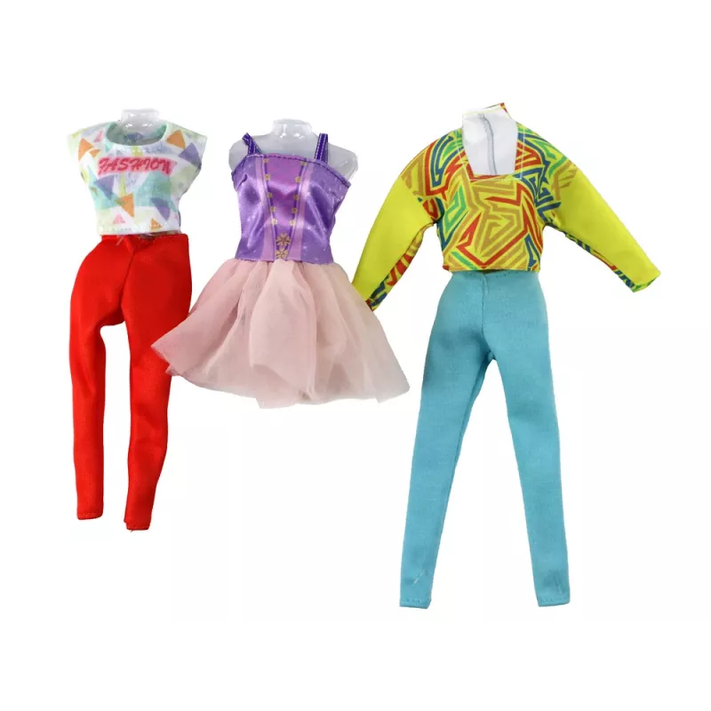 LEAN TOYS Boneca Anlily Criança 4 Acessórios de Esqui Desportivos