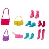LEAN TOYS Conjunto de boneca Anlily roupa acessórios extras