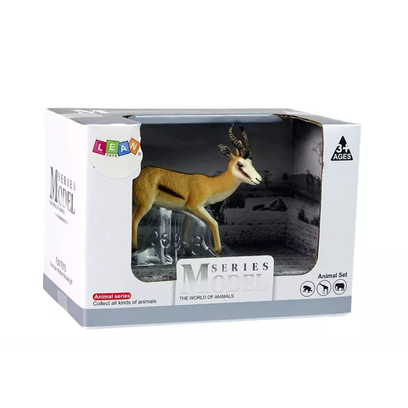 LEAN TOYS Figura de Coleção Antílope Saltador Animais do Mundo