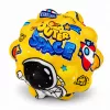 LEAN TOYS Bola de espuma anti-stress com saliências para saltar Cosmos 7 cm