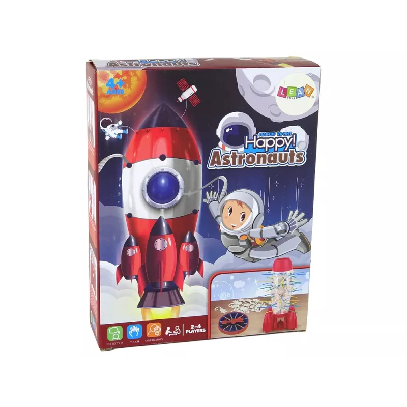 LEAN TOYS Jogo Arcada Astronautas em Queda Foguete