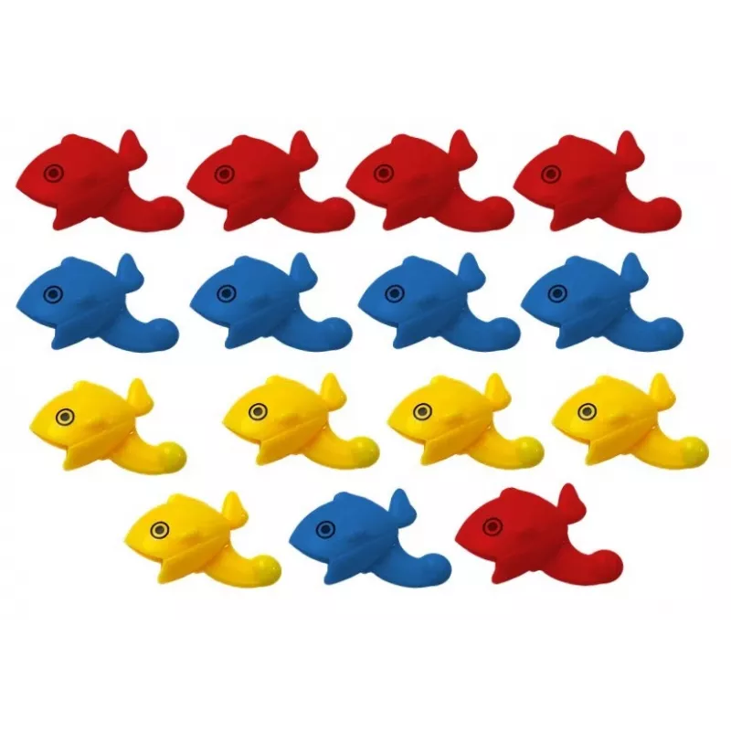 LEAN TOYS Jogo Arcade de Pesca 15 Peixes