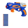 LEAN TOYS Pistola de Jogo Arcade Dardos de Espuma Alvo Eletrónico Contador
