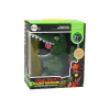 LEAN TOYS Jogo de arcada Tiro ao dinossauro verde pistola de bolas