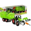LEAN TOYS Trator de montagem com atrelado aberto 43 cm