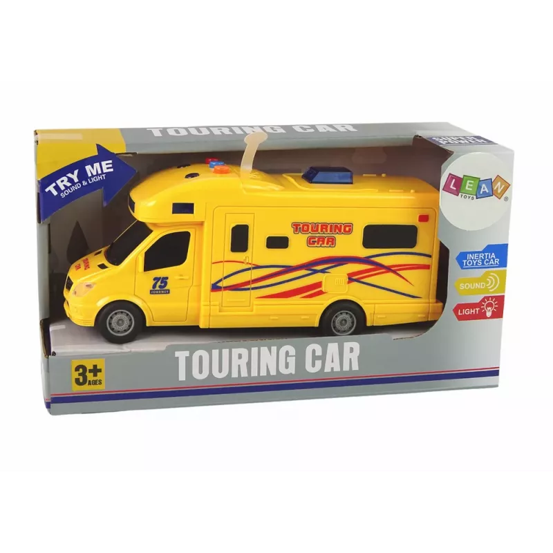 LEAN TOYS Autocaravana Excursion com tração, som e luzes